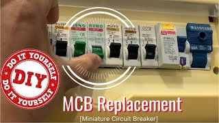 How to Replace Home MCB | Broken Miniature Circuit Breaker Replacement DIY