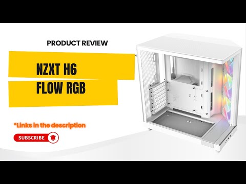 🔥 NZXT H6 Flow RGB Review | Best Mid-Tower PC Case 2025 Panoramic Glass, Airflow & RGB Gaming Build