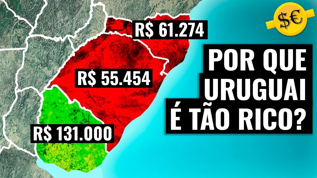 Uruguai melhor que estados BR