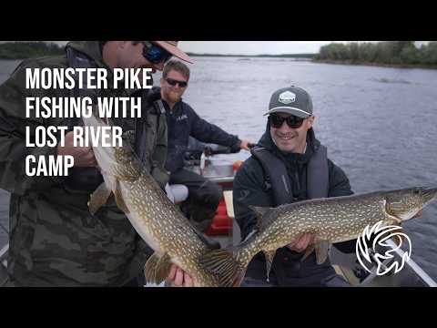 GIANT Pike Fishing at Lost River Camp in Saskatchewan