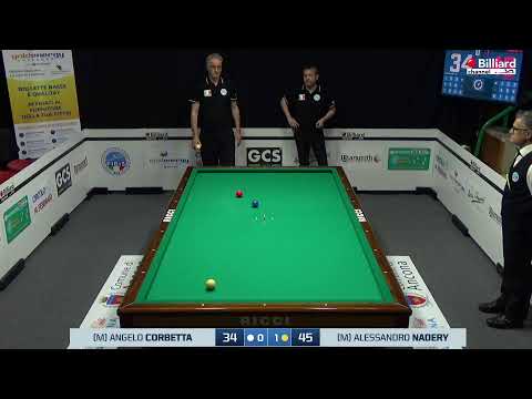 Nadery Alessandro VS Corbetta Angelo - 3rd Stage of the Italian Masters Boccette Championship in ...