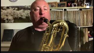 10MFAN ARTIST Robert Anchipolovsky on his 1￼0MFAN Infusion bari mouthpiece. Mulligans “A Ballad”