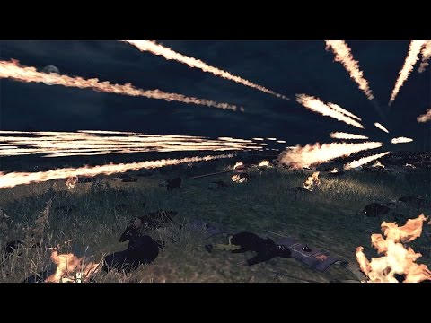 6000 Crossbows vs 1000 Immortals Attila Total War