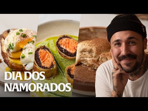 3 PRATOS PARA O DIA DOS NAMORADOS! :)