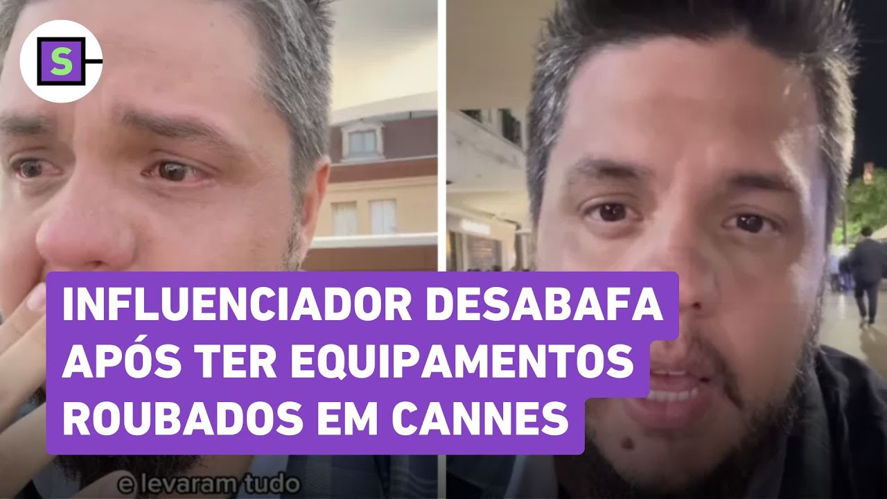 Brazilian influencer robbed of R$100,000 in Cannes; watch video