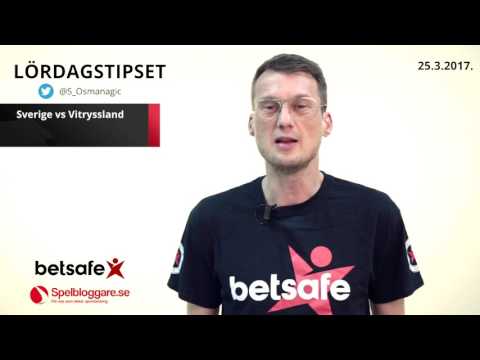 Sladjan: Tre starka speltips inför VM-kvalet Sverige - Vitryssland 25/3 2017