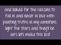 Forever Ends Here - 100 Times Over Lyrics 