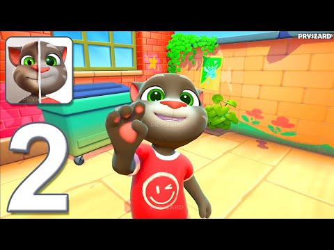 Talking Tom Cat - Gameplay Walkthrough Part 2 - New 2025 Update (iOS, Android)