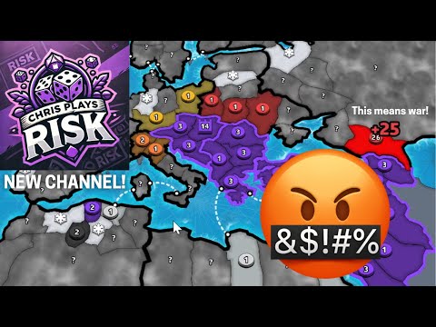 ALL OUT WAR on the Risk meta settings! | Europe Advanced Progressive Capitals | Chris Plays Risk