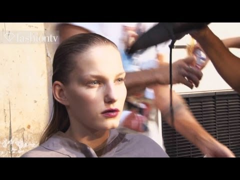 Francesco Scognamiglio Primavera/Verano 2013 (Milán) Backstage | FashionTV España