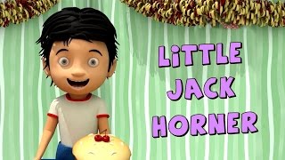 Little Jack Horner | 3D Nursery Rhymes and Songs | Kiddy Songs