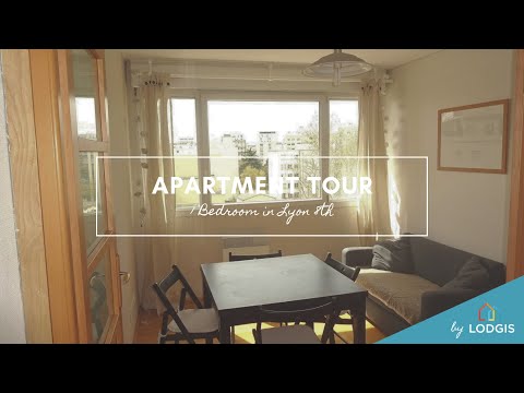 Apartment Tour // Furnished  36m2 in Lyon – Ref : 2L821489