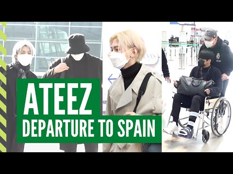 [200305] ATEEZ departure to Spain