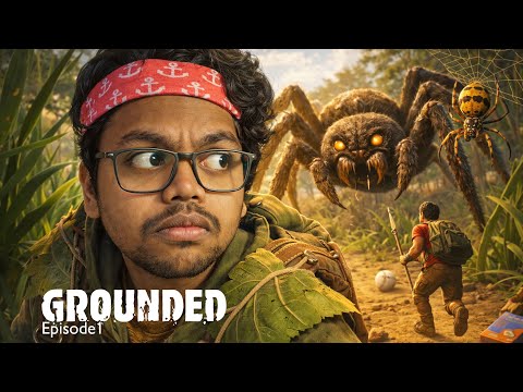 Spiders Are Terrifying in Grounded! | First Playthrough