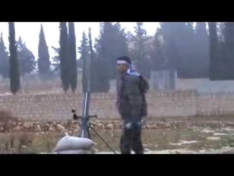 استهداف تجمع لقوات النظام بقذائف الهاون من قبل كتيبة مصعب بن عمير في خان العسل في محافظة حلب