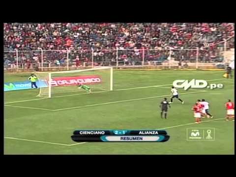 Cienciano 2-1 Alianza Lima (Fecha 10 - Copa Movistar Torneo Apertura 2014)