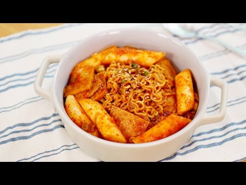 라볶이 만들기♥멈출수 없는 중독성 쵝오 rabokki recipe korean food