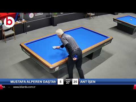 MUSTAFA ALPEREN DAŞTAN & ANT İŞEN Bilardo Maçı - 2022 U17 GENÇLER 2.ETAP-1.TUR