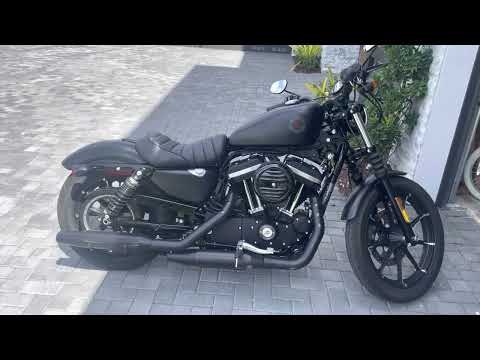 Vance & Hines Twin Slash Slip-ons - Iron 883 - Before and After