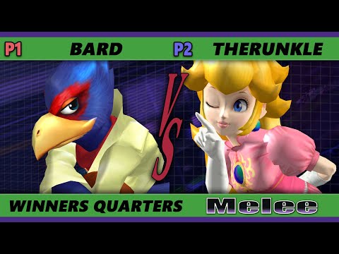 S@X 449 Winners Quarters - Bard (Falco) Vs. Therunkle (Peach) Smash Melee - SSBM