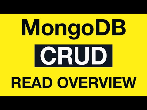 MongoDB CRUD Operations 10 Reading Documents Overview