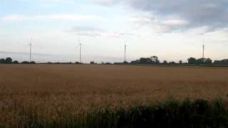 preview picture of video 'Wind turbines of Minfeld Wind Park, Video 3'