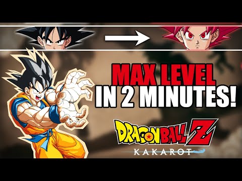 How To Level Up Fast In Dragon Ball Z Kakarot - Level 0-300 In 2 Minutes!