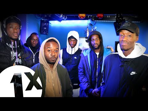 Capo Lee, Nico Lindsay, Mez & YGG in Sian's Studio on 1Xtra