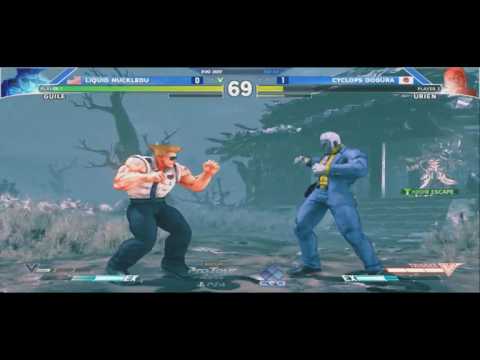 Evo 2017 - Street Fighter V Round 2 Pools: Pools Nuckledu vs Cyclops