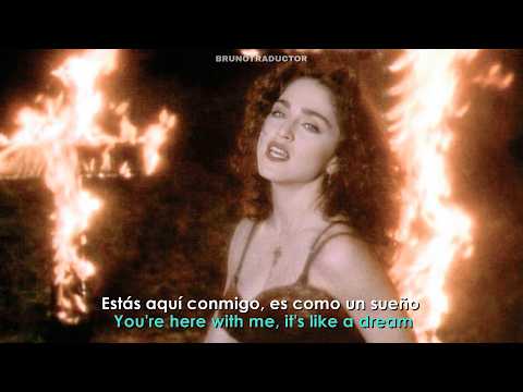 Madonna - Like A Prayer // Lyrics + Sub Espa&ntilde;ol // Video Oficial