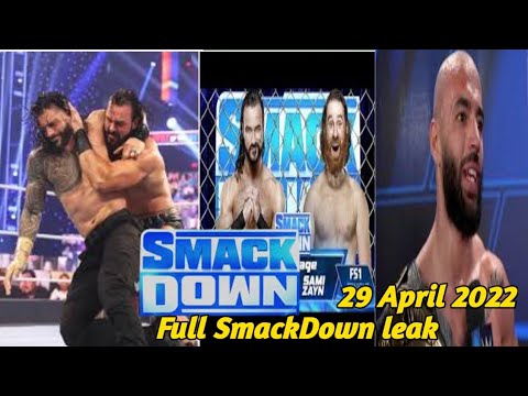 WWE 29 April 2022 SmackDown Fullshow HD ! WWE SmackDown highlight Today 29/4/22 ! WWE SD Results