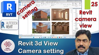 revit camera view | revit camera settings | revit 3d rendering