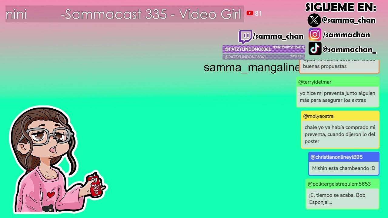 -Sammacast 335 - Video Girl Ai y ya es este fin La Experiencia Panini