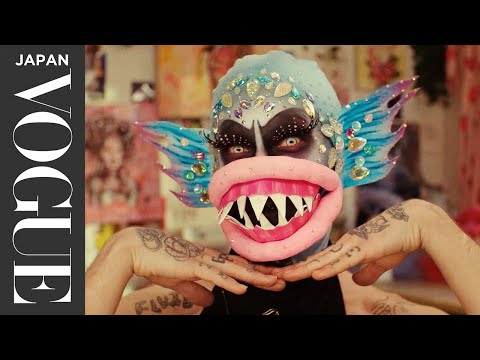 ドラァグスターが魅惑のディスコ・フィッシュに変身するまで。|Extreme Beauty | VOGUE JAPAN (ドラァグスターが魅惑のディスコ・フィッシュに変身するまで。| Extreme Beauty | VOGUE JAPAN)