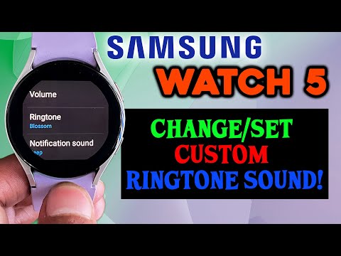 How To Set Custom Ringtone On Galaxy Watch 4 & 5 🎵⌚