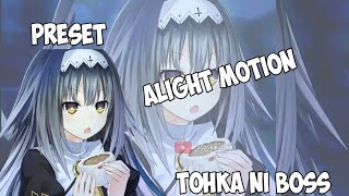 Download lagu PRESET ALIGHT MOTION || TOHKA mp3