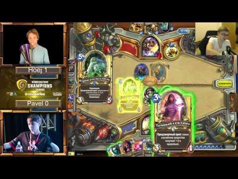 Hearthstone Champion League 1 - 5: Pavel - Hoej