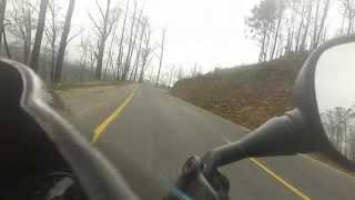 preview picture of video 'CCJMC Alpine Ride - Harrietville to Mt Hotham Ascent into Fog Pt1'