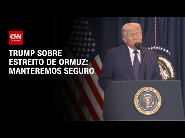 Manteremos o Estreito de Ormuz seguro, diz Trump | HORA H