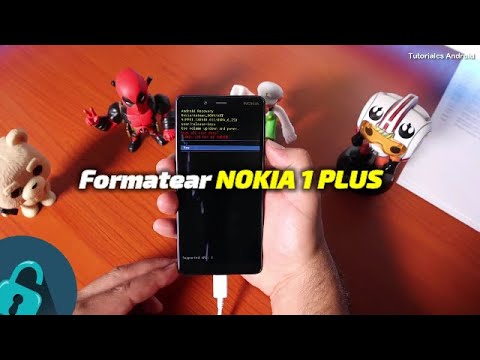 Hard Reset,Como quitar código de patrón o contraseña Nokia 1 Plus