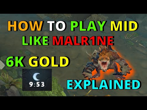 HOW MALR1NE PLAYS PRIMAL BEAST VS HARD LANE. BEST PB in WORLD. DOTA 2 GUIDE  FOR MID PRIMAL BEAST