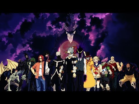 My hero academia League of villains/スーパー悪役連盟 Amv-The End/Think Up Anger ft The Filthy Souls