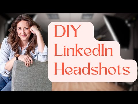 How to Photograph Your Own LinkedIn Headshot at Home - YouTube