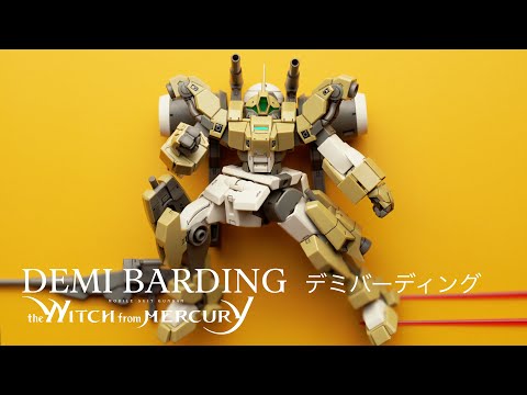 Gunpla Build: Demi Barding from The Witch from Mercury – Relaxing Model Kit Assembly