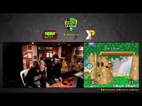 The Cheese League R8 - SSBM - Nangs (Samus/Fox) vs Muscat (Fox/Peach) - Winners Semis
