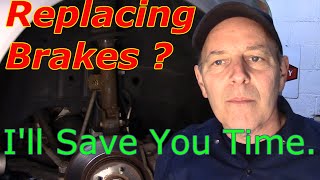 How To Replace Front Brakes &  Rotors On A 2007 Saturn Vue