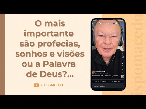 O mais importante são profecias, sonhos e visões ou a Palavra de Deus?... - Meditação Matinal 24/12