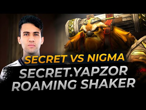 Secret.Yapzor Roaming Earthshaker vs Nigma | Full Gameplay Dota 2 Replay