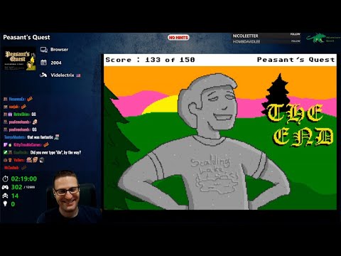 👨 Peasant's Quest game playthrough - Adventure Quest #302