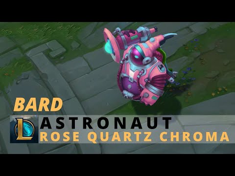 Astronaut Bard Rose Quartz Chroma - League Of Legends